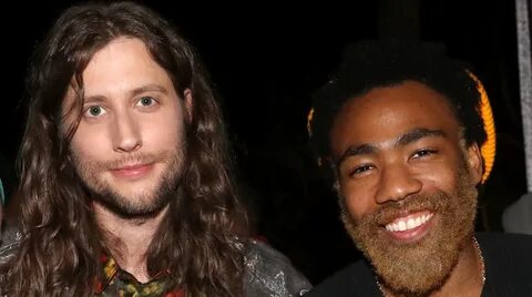 Donald Glover Rocks Bleached Blonde Beard at Ludwig Goransso