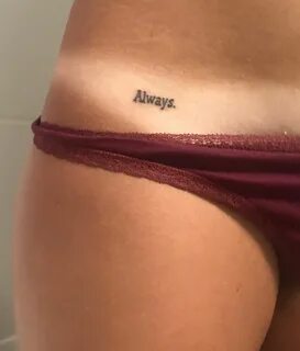 Bikini line Tattoo 💕 Always. 🖤 Bikini line tattoo, Line tatt