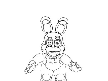 Nightmare Bonnie Coloring Pages - 26 recent pictures for col