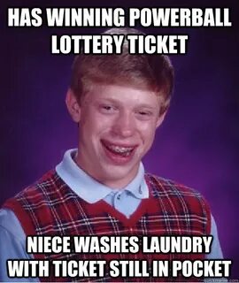 Has Winning powerball lottery ticket Niece washes laundry wi