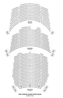 BAM Howard Gilman Opera House Seating Chart - Theatre In New