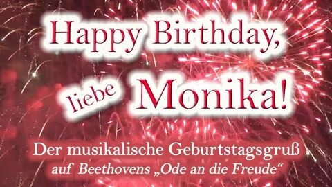 Happy Birthday, liebe Monika! - YouTube