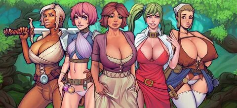 boobsgames a Twitteren: "The set of characters from my game 