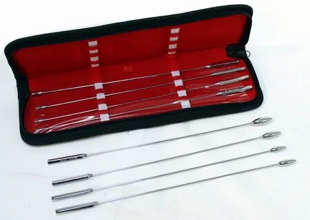 8 Pcs Bakes Rosebud Uterine Urethral Dilator With a Carrying