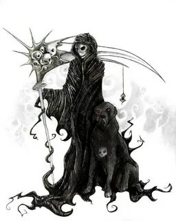 Pencil Drawings Of Grim Reaper - Фото база
