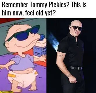 Remember Tommy Pickles? This is him now, feel old yet? Stare