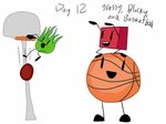 Pictures BFDI Month day 12: Grassy, Blocky and Basketball BF