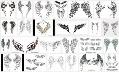 Guardian Angel Angel Wings Tattoo Designs