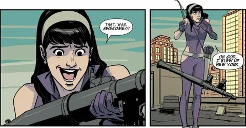 What if Kate Bishop got a Mini series Comics Amino