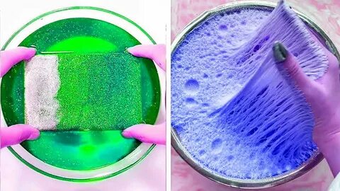 Video Most Satisfying Slime ASMR Relaxing Sounds Fluffy Slim