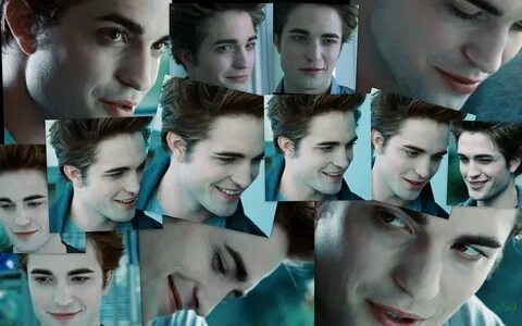 Edward Cullen smiling (n7of9) - Twilight Series پیپر وال (46