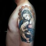 102 Marvelous Virgin Mary Tattoos Designs That Crush Your Mi