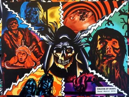 brokehorrorfan: "This colorful tribute to Creepshow was crea