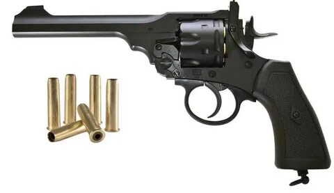 gun heaven (smith&wesson) 1877 major 3 6mm co2 revolver (нов