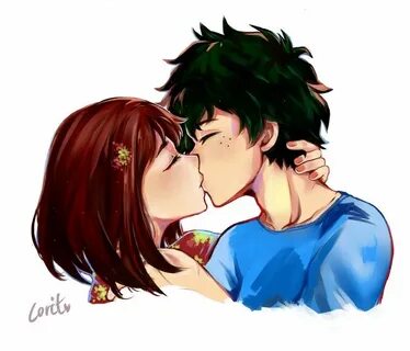 Pin en Midoriya Izuku/Deku and Uraraka Ochako - IzuOcha / De