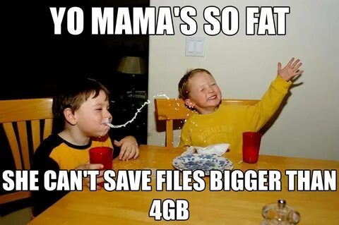 YOUR MAMA'S SO FAT PIC - Give Up Internet!