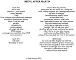 Being, After Martin