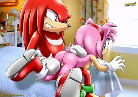 Xbooru - amy rose ass bbmbbf hetero knuckles the echidna mob
