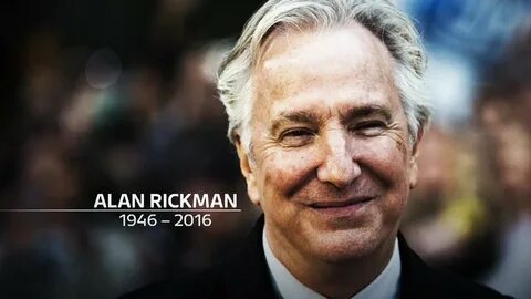 Actor Alan Rickman 'dies Aged 69'