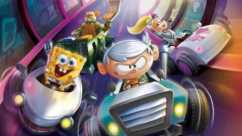 Арт Nickelodeon Kart Racers 2: Grand Prix - всего 4 арта из 