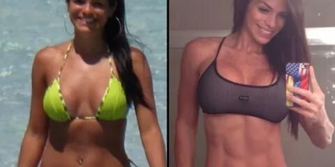 Трансформация Мишель Левин до и после: фото фитнес-модели