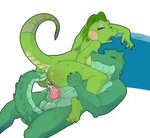 Xbooru - 1girl abs alligator anal anthro anus ass breasts bu