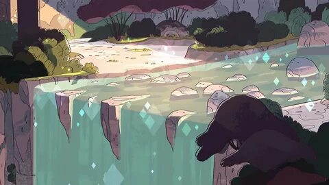 artwork, Waterfall, Steven Universe Wallpapers HD / Desktop 