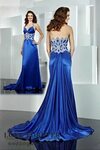Buy royal blue and silver wedding dresses cheap online
