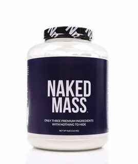 Chocolate Naked Mass - All Natural Weight Gainer Protein Pow
