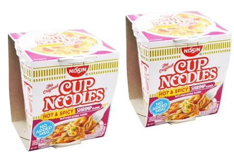 Лапша быстрого приготовления Nissin Cup Noodles Hot & Spicy 