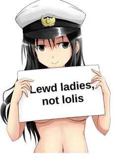 Lewd Ladies Not Lolis Lewd Meme on esmemes.com