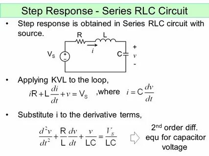Chapter 4 Second Order Circuit (11th & 12th week) - ppt vide