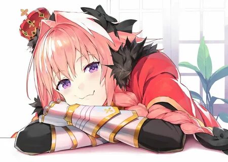 Konachan com - 260522 all male armor astolfo bow braids cape