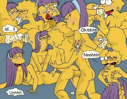 Simpsons: Hora de los Juegos Eroticos. Los Simpsons XXX Comi