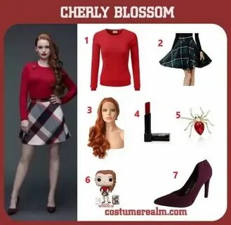 Diy Cheryl Blossom Costume Blossom costumes, Riverdale hallo