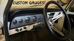 The F100 Gets Custom Gauges and a New Dash! - YouTube