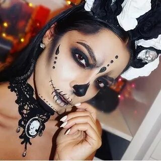 63 Cute Makeup Ideas for Halloween 2020 - StayGlam Halloween