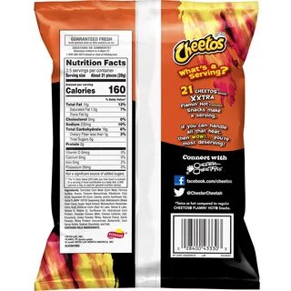35 Flamin Hot Cheetos Nutrition Label - Label Design Ideas 2