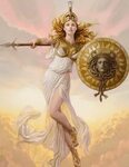 Athena/Minerva - Goddess of Wisdom, Strategy on War, Justice