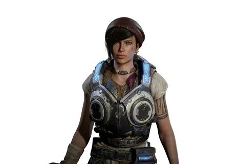 Gears of War 4 Kait closeup - Xbox Wire