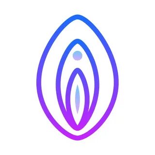 Vagina icon in Gradient Line Style