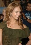 PixelBomb.com - Jessica Alba exposed her boobs in a see thro