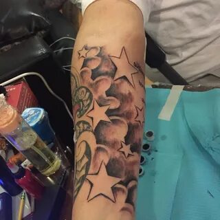 34+ Forearm Tattoo With Clouds, Great Inspiration!