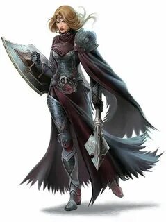 DnD female clerics, rogues and rangers - inspirational - Alb