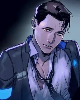 A Winter Grey DBH RK900 x Reader - 4 Detroit become human co