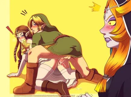 Link, Midna and Zelda - Queen-Zelda - The Legend of Zelda