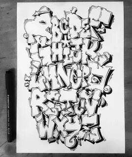 Pin by Richie Kubbzz on Alphabet Graffiti lettering, Graffit