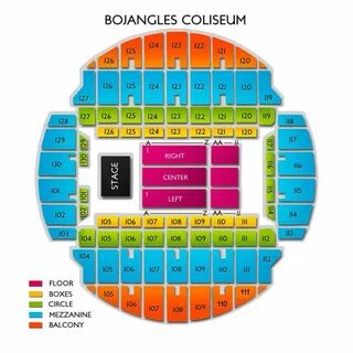 Bojangles Arena Seating