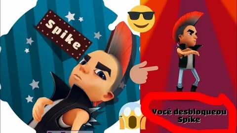 DESBLOQUIEI O SPIKE NO SUBWAY SURFERS E TESTEI ELE? - YouTub