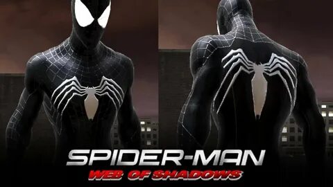 Spider-Man Web Of Shadows PC MOD Black Suit Amazing Spider-M